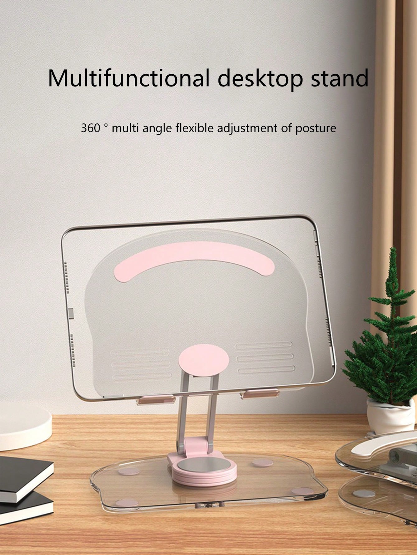 Tablet Accessories For Kids - Transparante acryl tabletstandaard, desktop telefoon- en