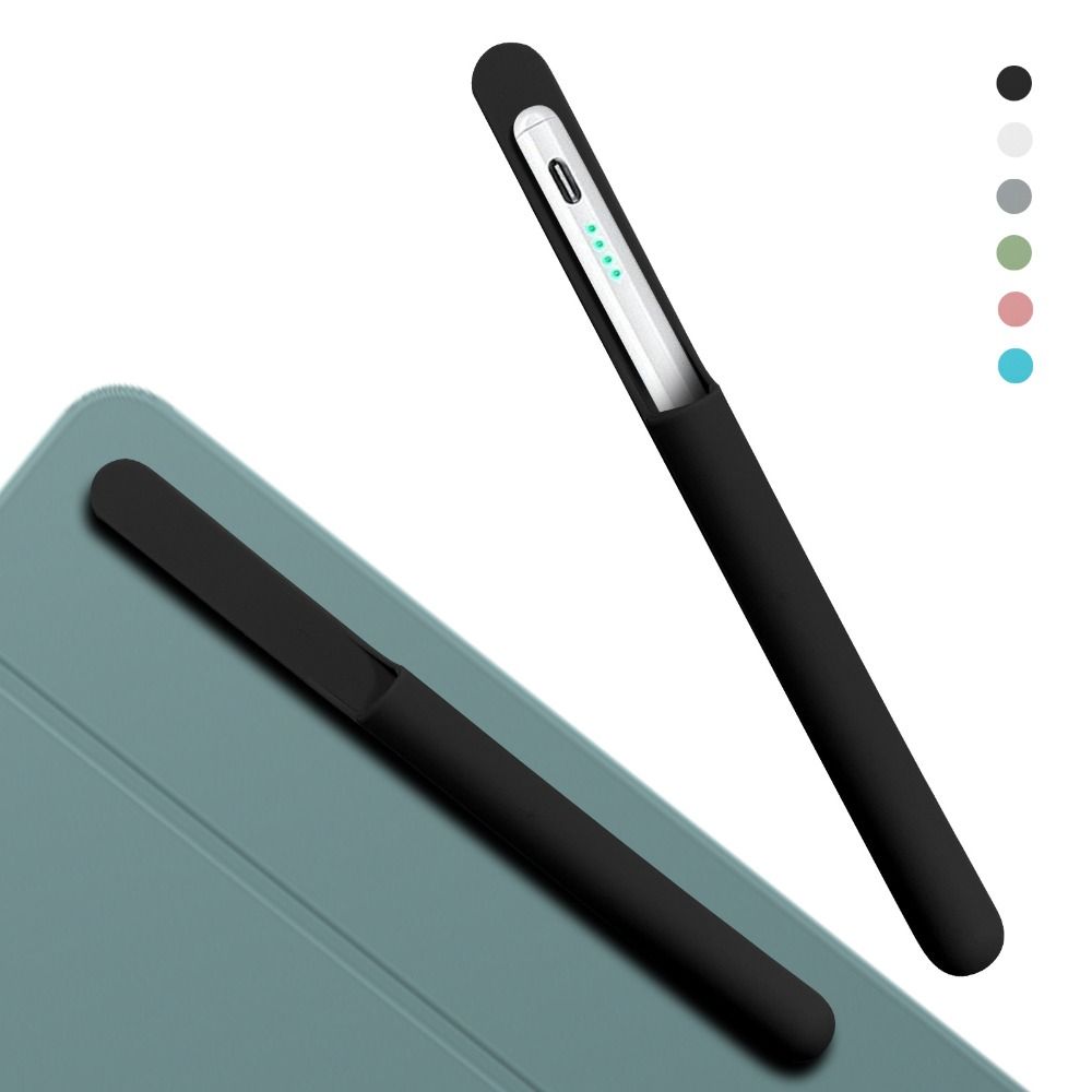 Tablet Accessories For Kids - Nieuwe siliconen potloodhouder, zelfklevende flexibele tablet-stylus