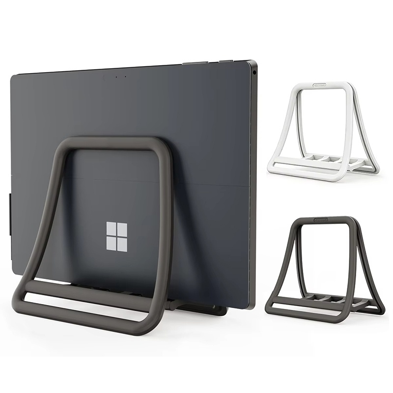 Dell Tablet Accessories - Universele verticale laptopstandaard Laptop Desktop-houder Opvouwbare