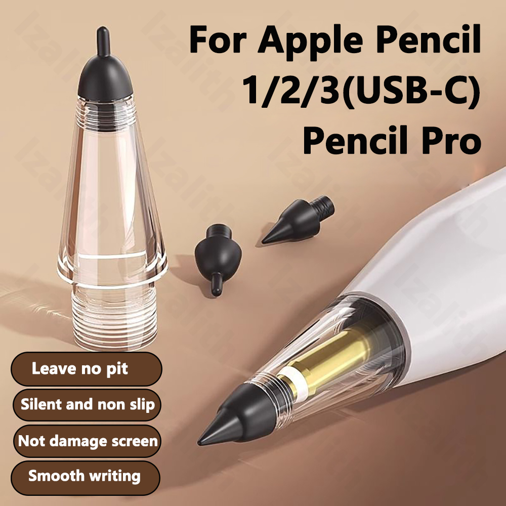 Tablet Pencil Accessories - Verwijderbare vervangingstips voor Apple Pencil 1e