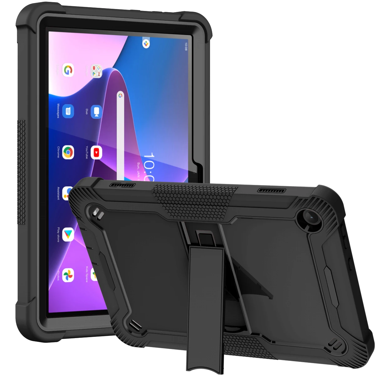 Lenovo Tablet M10 Accessories - Armor Stand Case Voor Lenovo Tab