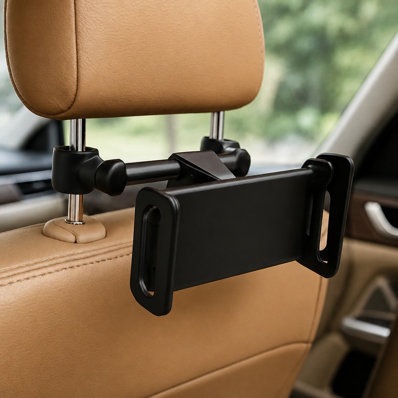 Tablet Accessories Must Have - Universele hoofdsteunhouder voor auto's met 360°