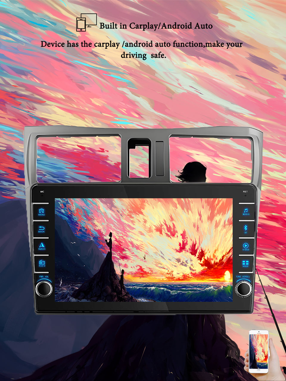 Tablet Danish Mobile & Accessories - 8G + 128G Android 14 Voor
