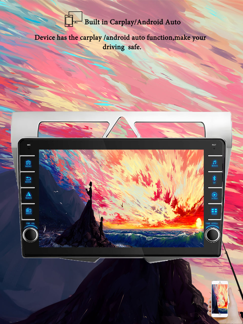 Tablet Danish Mobile & Accessories - 8G + 128G Android 14 Voor