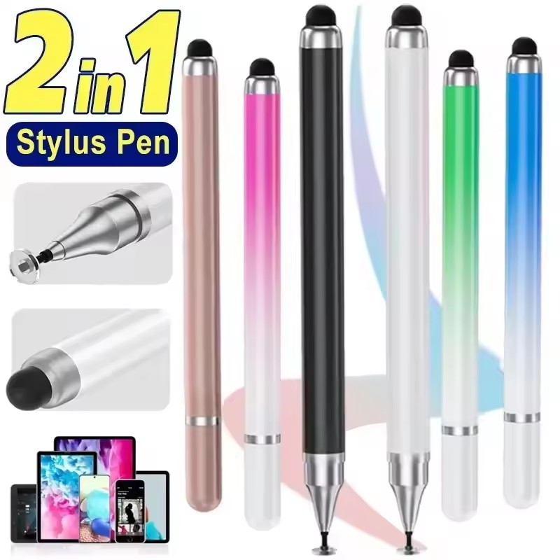 Tablet Stylus Accessories - 2-in-1 universele styluspen voor tablet, mobiel,