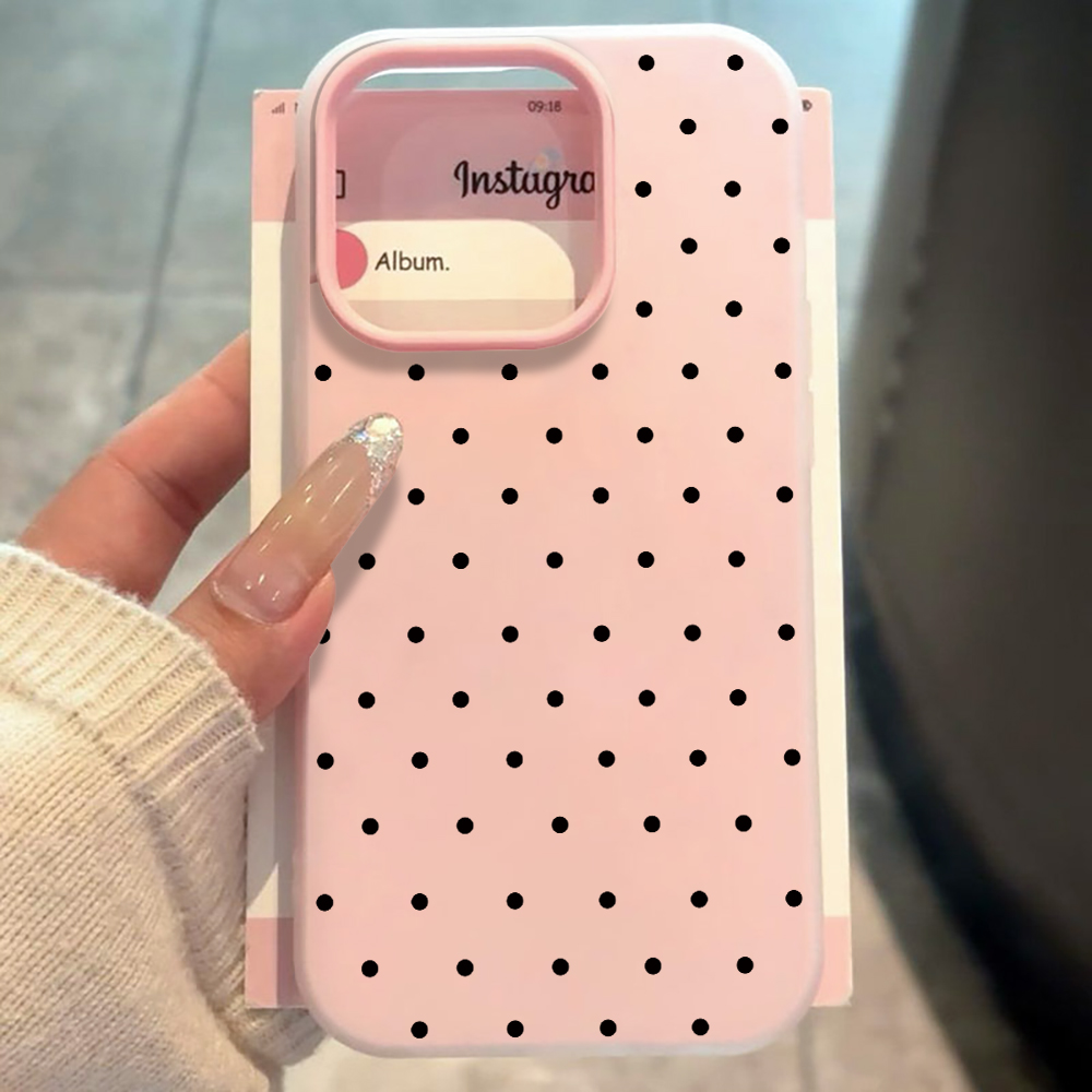 Minimalistische Polka Dot Stof - Tablet And Accessories Case recensie en prijs