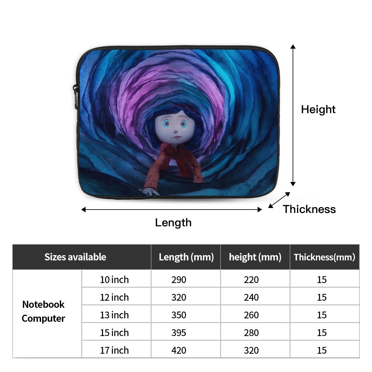 Coralines Halloween Cartoon An - Cool Tablet Accessories recensie en prijs