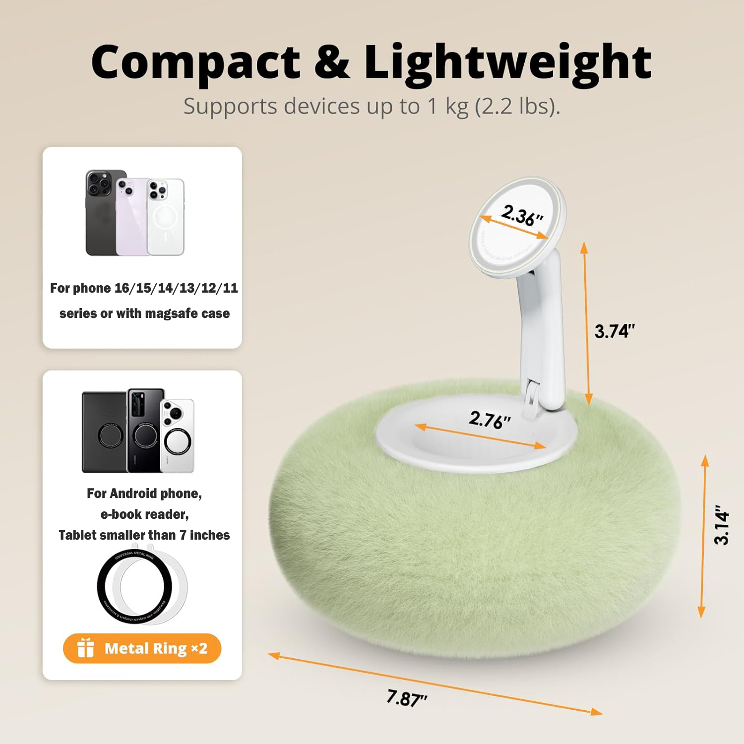 Magnetische kussenstandaard vo - Cheap Tablet Accessories recensie en prijs