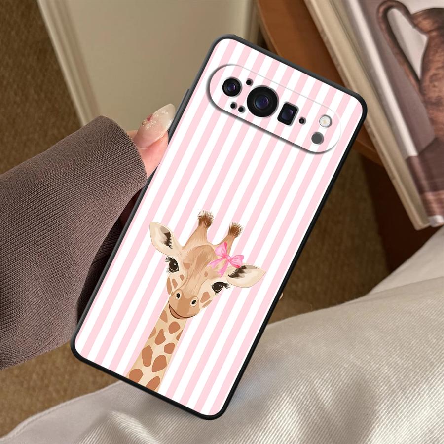 Cartoon Giraffe Funda Telefoon - Tablet And Accessories Case recensie en prijs