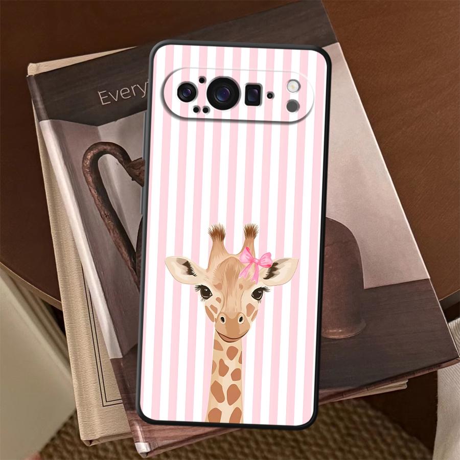 Cartoon Giraffe Funda Telefoon - Tablet And Accessories Case recensie en prijs