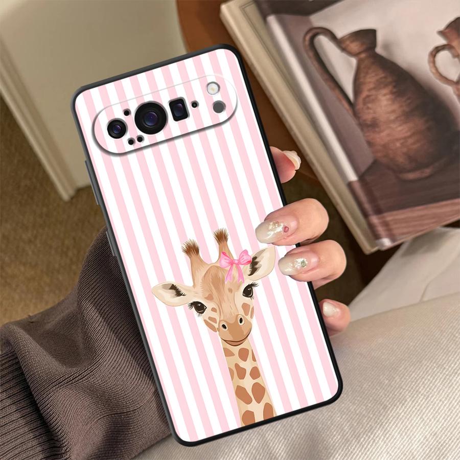 Cartoon Giraffe Funda Telefoon - Tablet And Accessories Case recensie en prijs