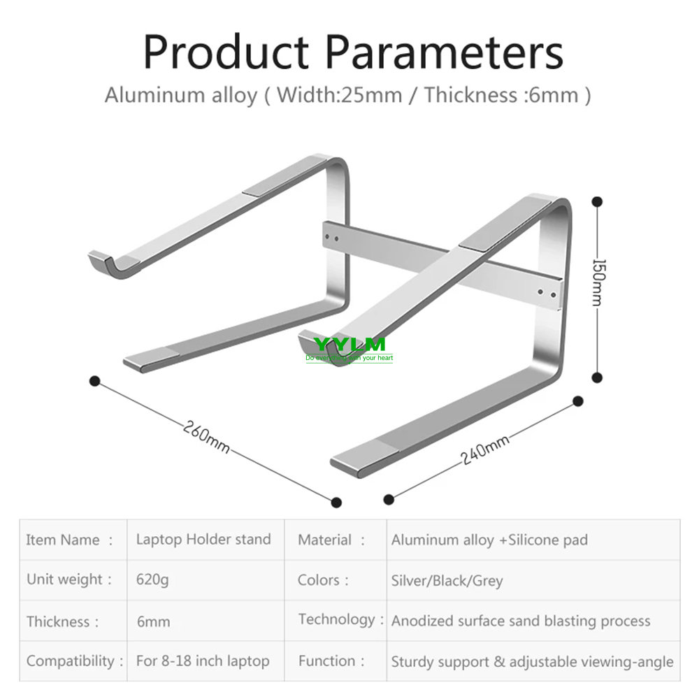 Aluminium laptopstandaard Note - Dell Tablet Accessories recensie en prijs