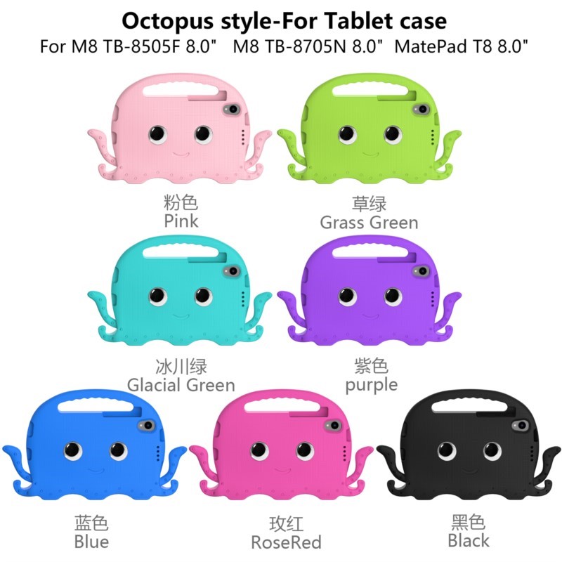 Octopussen EVA Kids Case Voor  - Lenovo Tablet M10 Accessories recensie en prijs