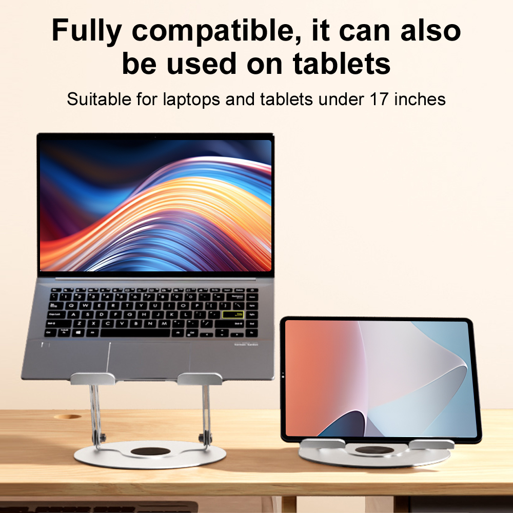 360 °   Roterende laptopstanda - Android Tablet Gaming Accessories recensie en prijs