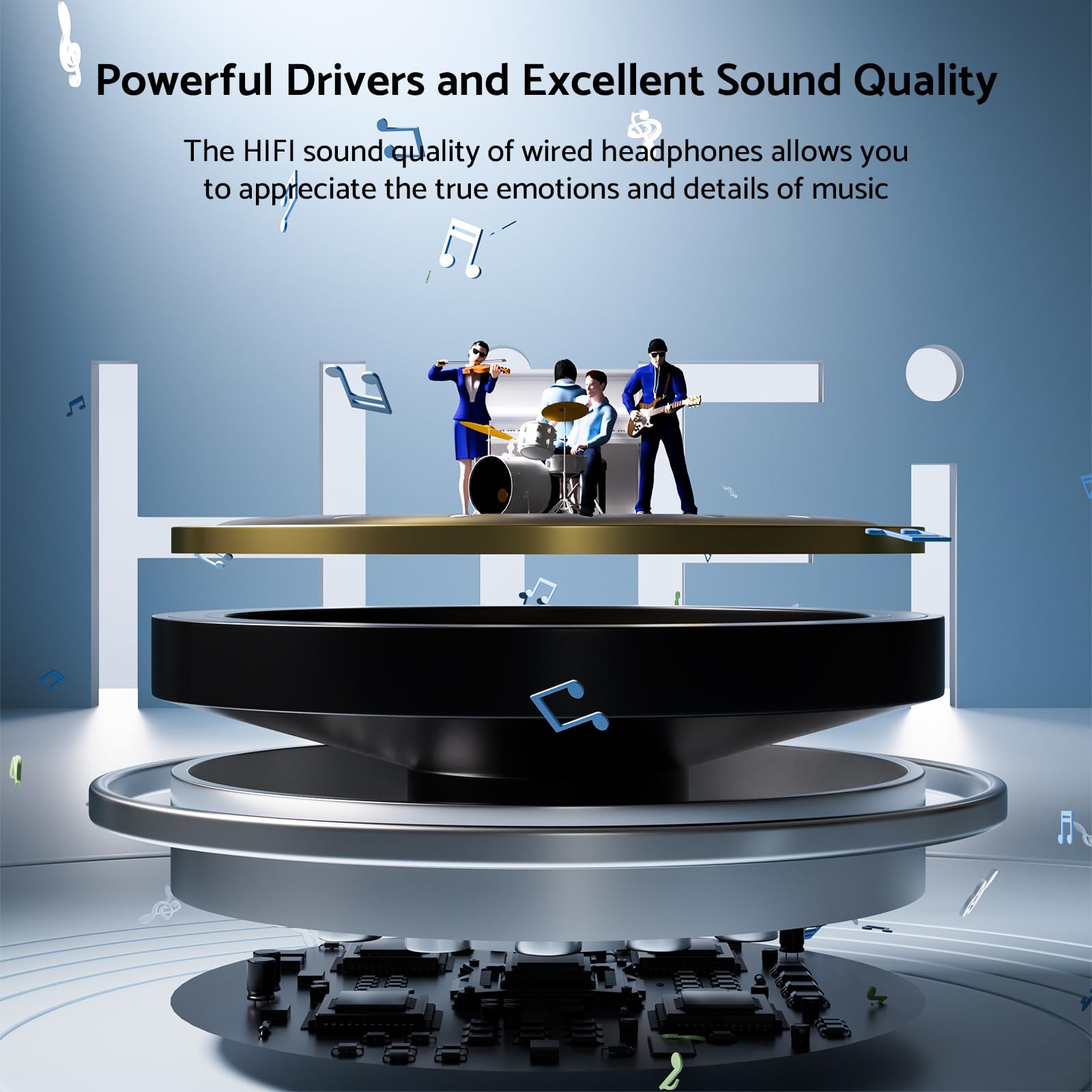 HiFi Surround-hoofdtelefoon Ba - Iphone Tablet Accessories recensie en prijs