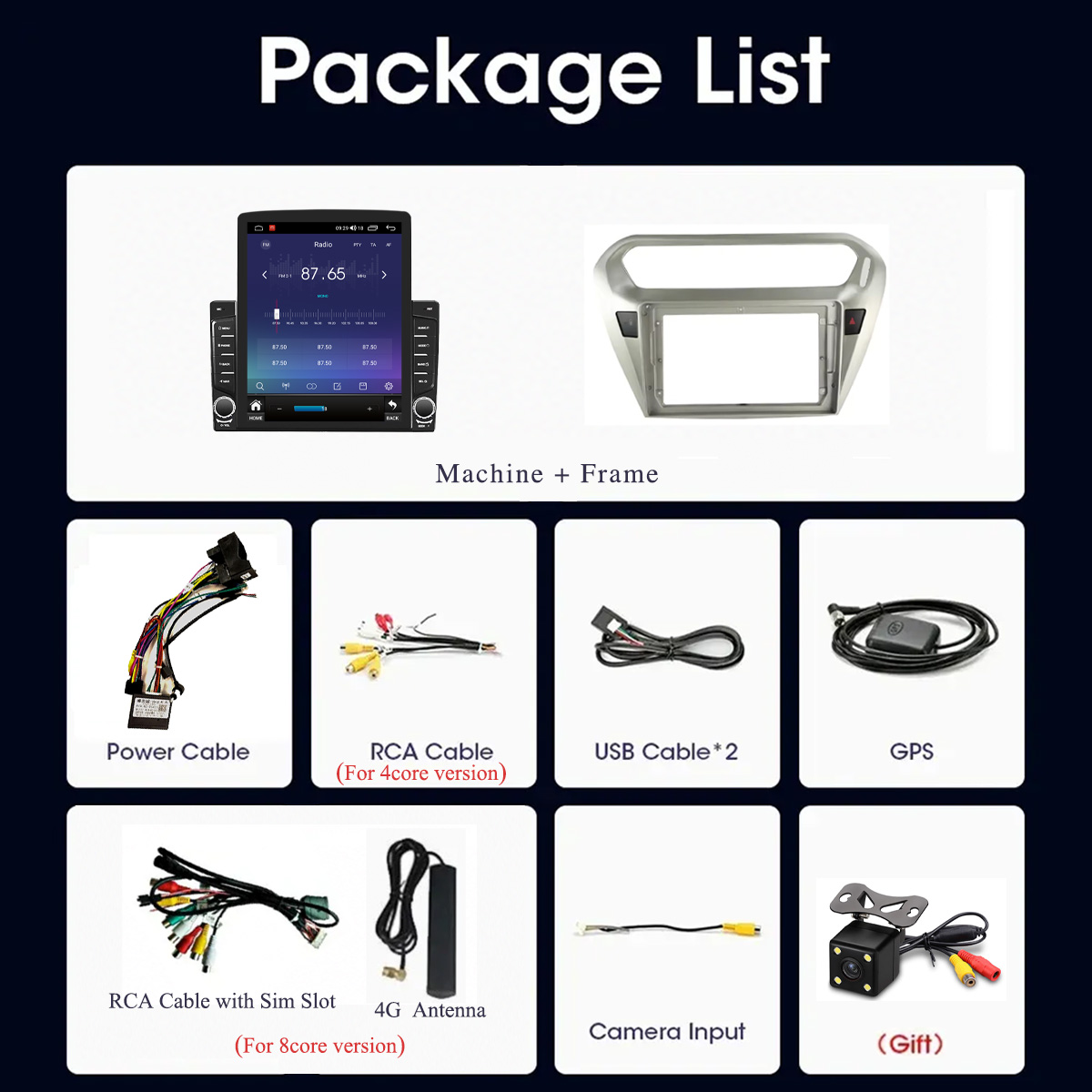 8G + 128G Android 14 Voor Peug - Tablet Danish Mobile & Accessories recensie en prijs
