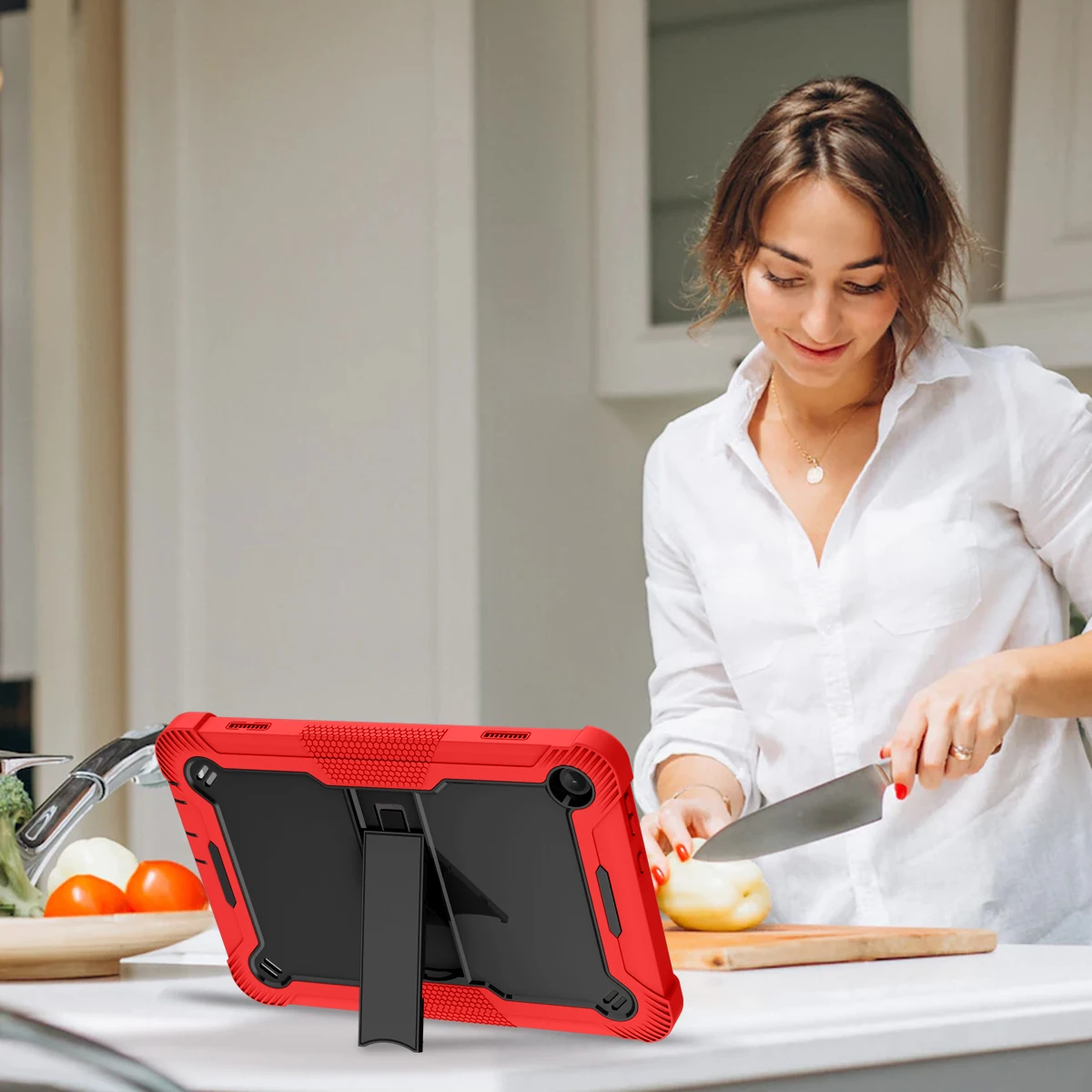 Armor Stand Case Voor Lenovo T - Lenovo Tablet M10 Accessories recensie en prijs