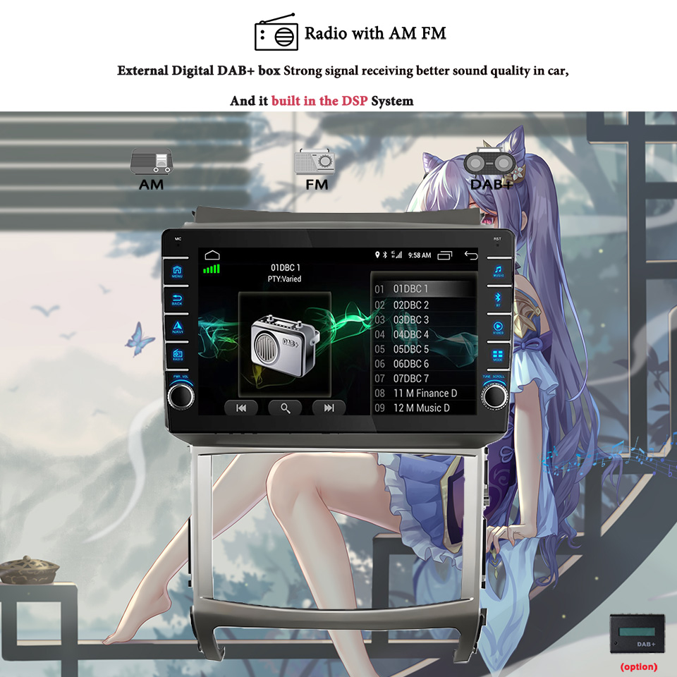 8G + 128G Android14 Voor Hyund - Tablet Danish Mobile & Accessories recensie en prijs