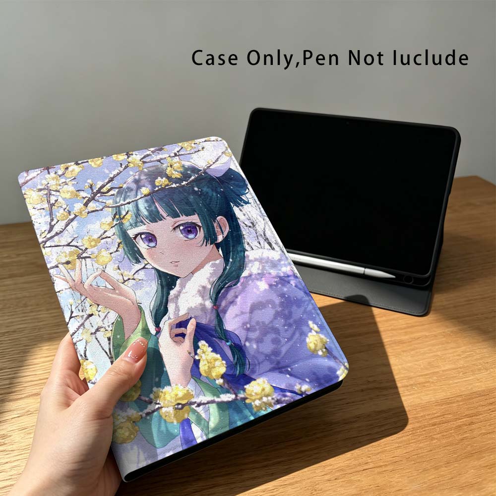 Paarse Anime Maomao hoes voor  - Cool Tablet Accessories recensie en prijs