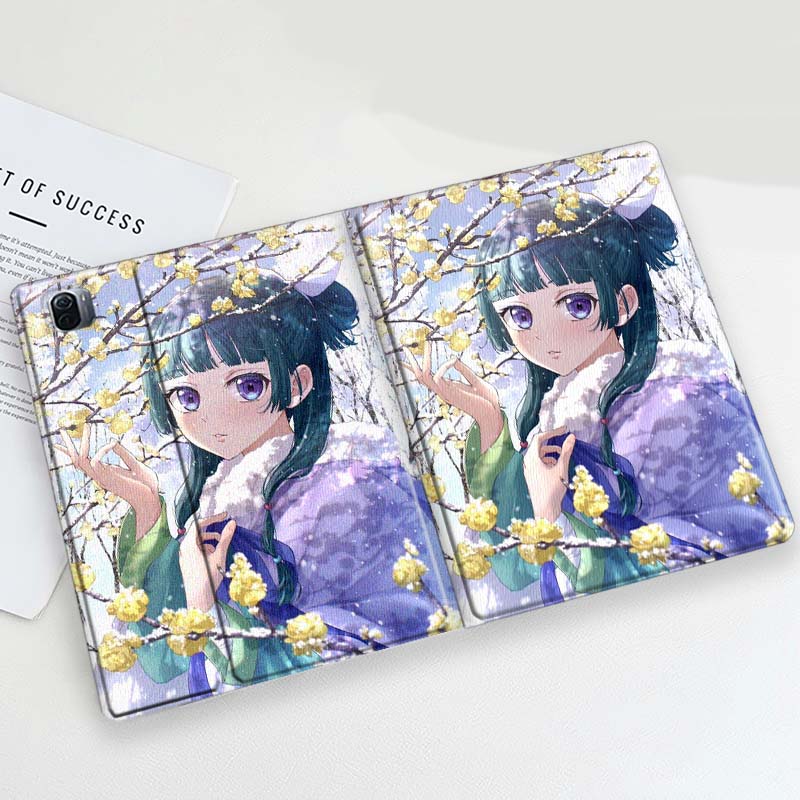 Paarse Anime Maomao hoes voor  - Cool Tablet Accessories recensie en prijs