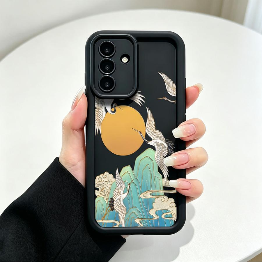 Cartoon Kraanvogel Wilde Zwijn - Tablet And Accessories Case recensie en prijs
