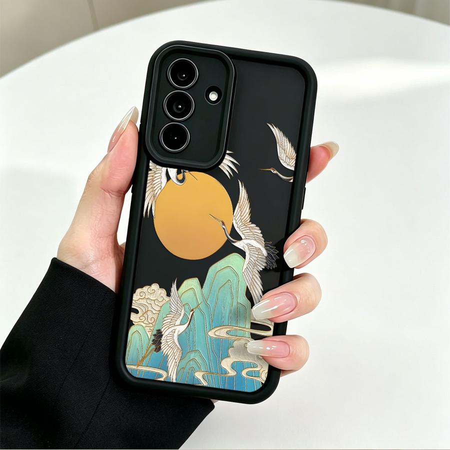 Cartoon Kraanvogel Wilde Zwijn - Tablet And Accessories Case recensie en prijs